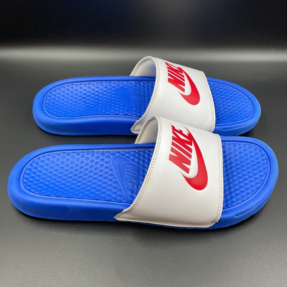 Nike Other - Nike Benassi JDI Slides Swoosh Sandals, Men’s sz 9